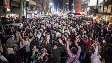 "Larreta ya fue": el canto callejero que se viralizó en las redes sociales