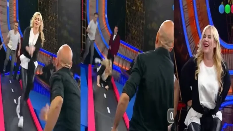 La tremenda caída de Esmeralda Mitre en el programa de Susana Giménez