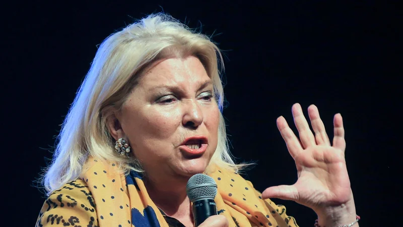 Tras la represión policial, Lilita Carrió culpó a la oposición por la violencia
