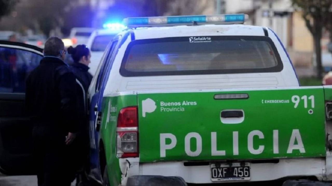 Patrullero de la Policía bonaerense