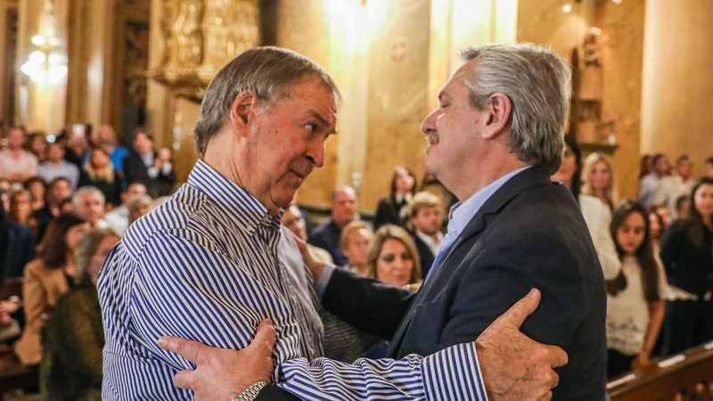 Sorpresiva reunión entre Alberto Fernández y Juan Schiaretti en Córdoba