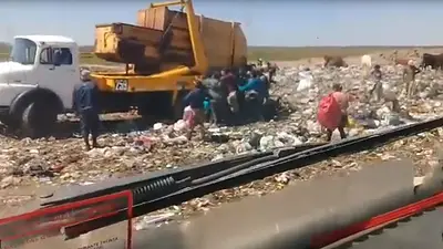 Impactante video: así comen de la basura en Corrientes Impactante video: así comen de la basura en Corrientes
