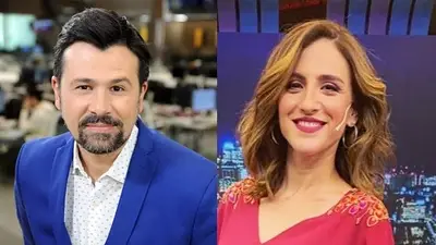 Tras la fuerte pelea, dos periodistas de TN fueron obligados a reconciliarse Tras la fuerte pelea, dos periodistas de TN fueron obligados a reconciliarse