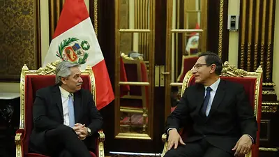 Elecciones 2019: Alberto Fernández fortalece los lazos con la región y estuvo con el Presidente de Perú Elecciones 2019: Alberto Fernández fortalece los lazos con la región y estuvo con el Presidente de Perú