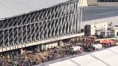 Tragedia en el aeropuerto de Ezeiza: la obra había sido denunciada por serias irregularidades Tragedia en el aeropuerto de Ezeiza: la obra había sido denunciada por serias irregularidades