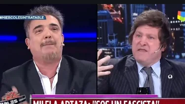 El violento cruce entre Javier Milei y Nito Artaza: "Chorro"