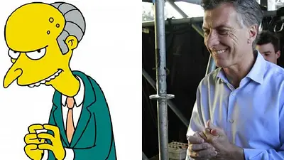 Los Simpsons predijeron a Macri: los increíbles parecidos al Señor Burns Los Simpsons predijeron a Macri: los increíbles parecidos al Señor Burns