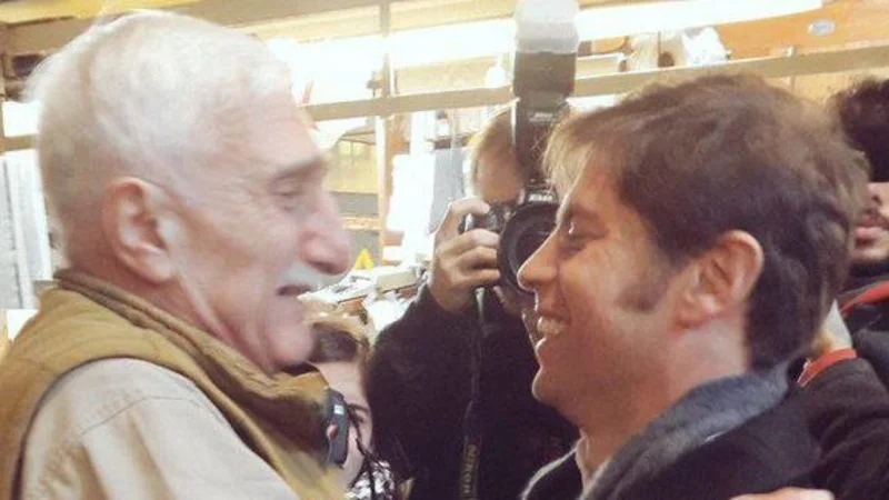 El emotivo relato de un abuelo que cuenta cómo fue su encuentro con Kicillof