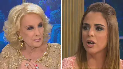 El enojo de Marina Calabró con Mirtha Legrand por una interna en El Trece El enojo de Marina Calabró con Mirtha Legrand por una interna en El Trece