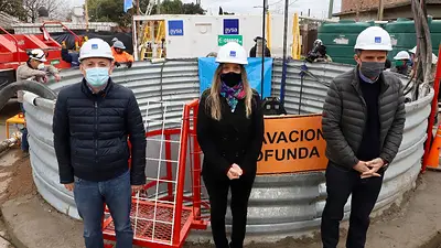 Habilitan nueva red de agua en Esteban Echeverría Habilitan nueva red de agua en Esteban Echeverría