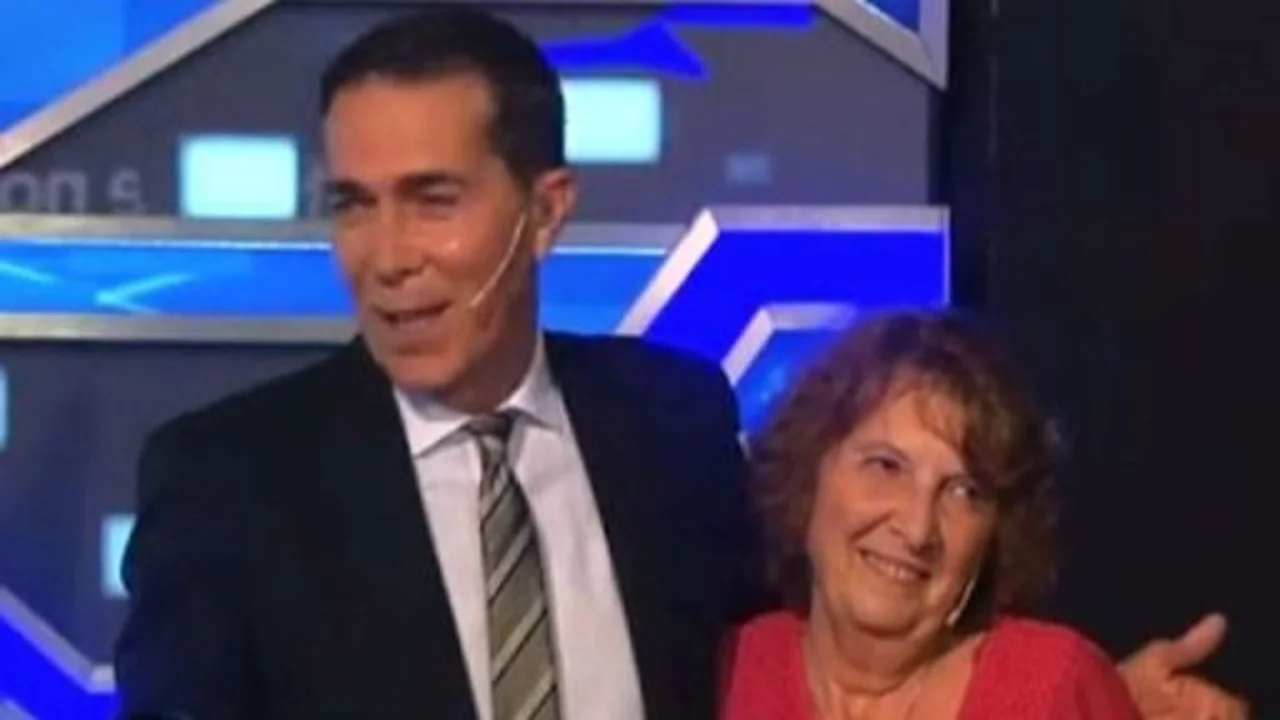 Rodolfo Barili y su madre Antonia