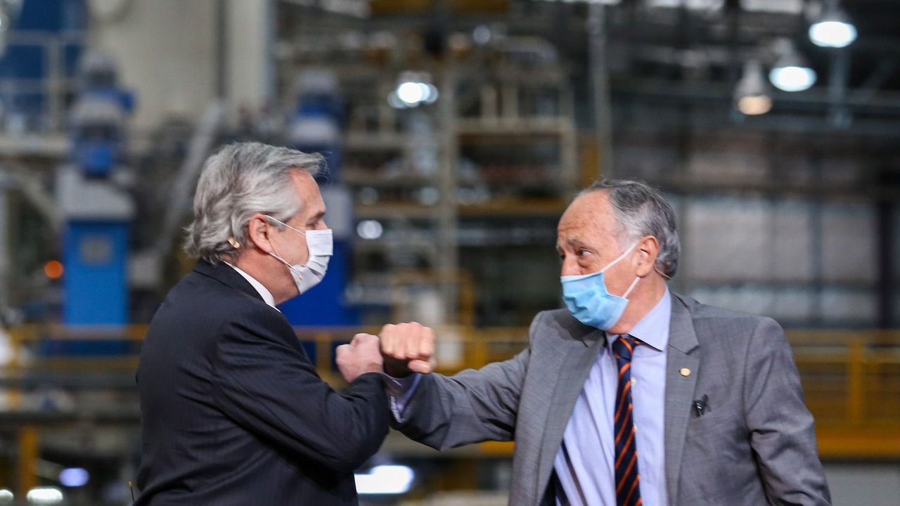 Alberto Fernández y Miguel Acevedo