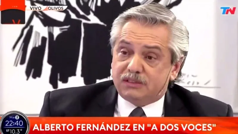 Alberto Fernández destrozó a Clarín en TN y descolocó a Bonelli