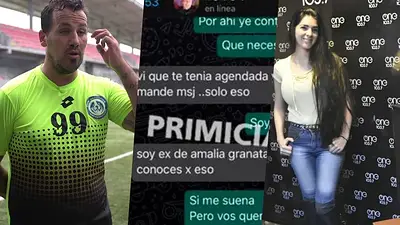 Filtran los chats entre el 'Ogro' Fabbiani y la tarotista de famosos, Valeria Coronel Filtran los chats entre el 'Ogro' Fabbiani y la tarotista de famosos, Valeria Coronel