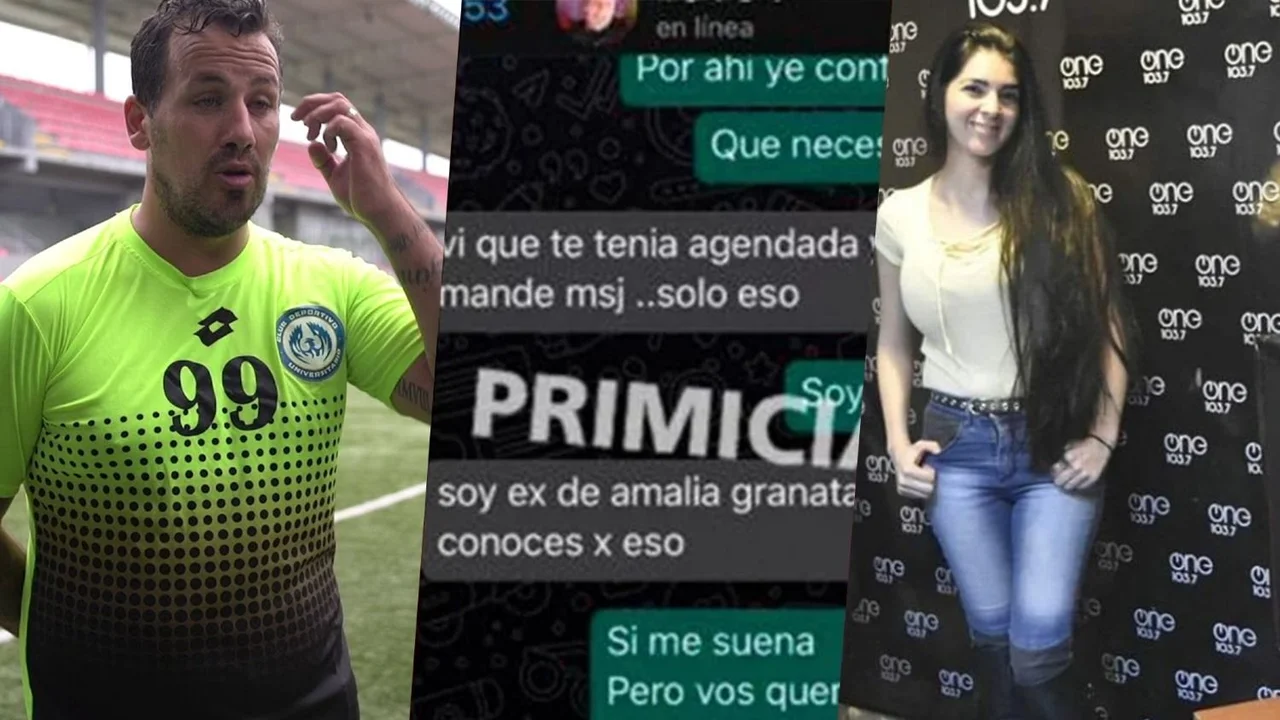 Filtran los chats entre el 'Ogro' Fabbiani y la tarotista de famosos, Valeria Coronel