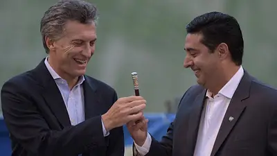 Daniel Angelici Mauricio Macri Daniel Angelici Mauricio Macri