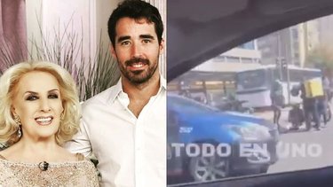Las primeras imágenes del accidente de tránsito de Nacho Viale
