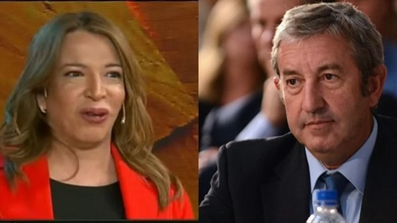 Desopilante: Lizy Tagliani confundió a Julio Cobos con un actor de cine