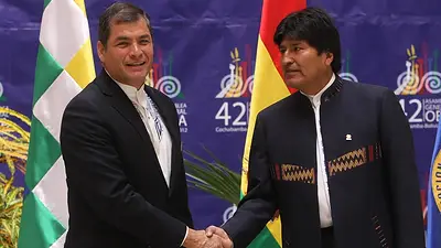 Elecciones en Ecuador y Bolivia: proscribieron a Rafael Correa y a Evo Morales Elecciones en Ecuador y Bolivia: proscribieron a Rafael Correa y a Evo Morales