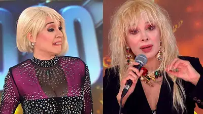 Feroz cruce entre Fátima Florez y Nacha Guevara en el Cantando 2020 Feroz cruce entre Fátima Florez y Nacha Guevara en el Cantando 2020