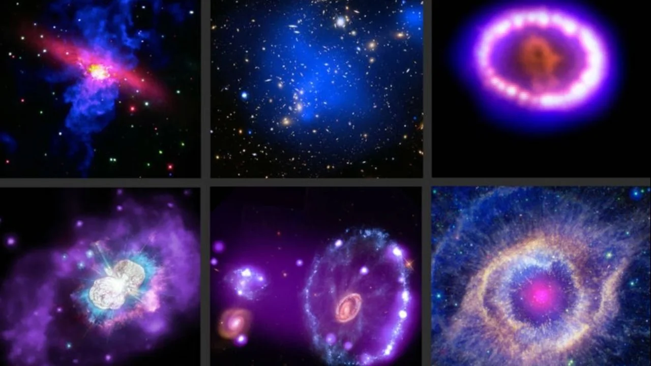 La NASA mostró impactantes fotos de galaxias, estrellas y supernovas