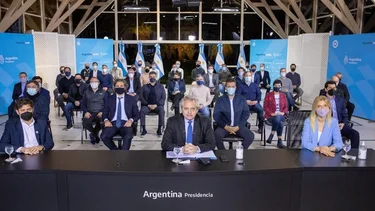 Coparticipación: Alberto agradeció el apoyo de gobernadores