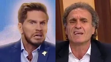Ruggeri y su ataque de furia contra Vignolo al aire de Fox Sports