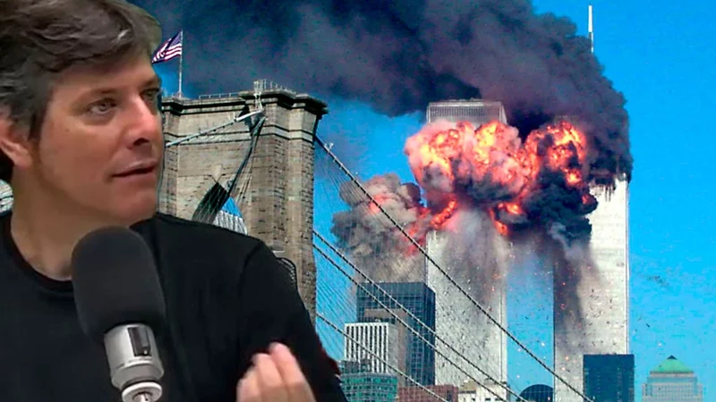 Mario Pergolini y el relato en vivo de atentado a las Torres Gemelas