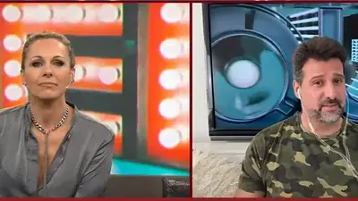 Denise Dumas y una feroz amenaza a José María Listorti en vivo Denise Dumas y una feroz amenaza a José María Listorti en vivo