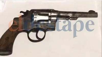 Exclusivo: la foto del arma limada que tenía "El Presto" en la casa Exclusivo: la foto del arma limada que tenía "El Presto" en la casa