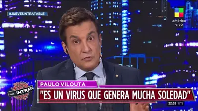 Vilouta contó su experiencia con el COVID en la mesa de Mirtha Vilouta contó su experiencia con el COVID en la mesa de Mirtha