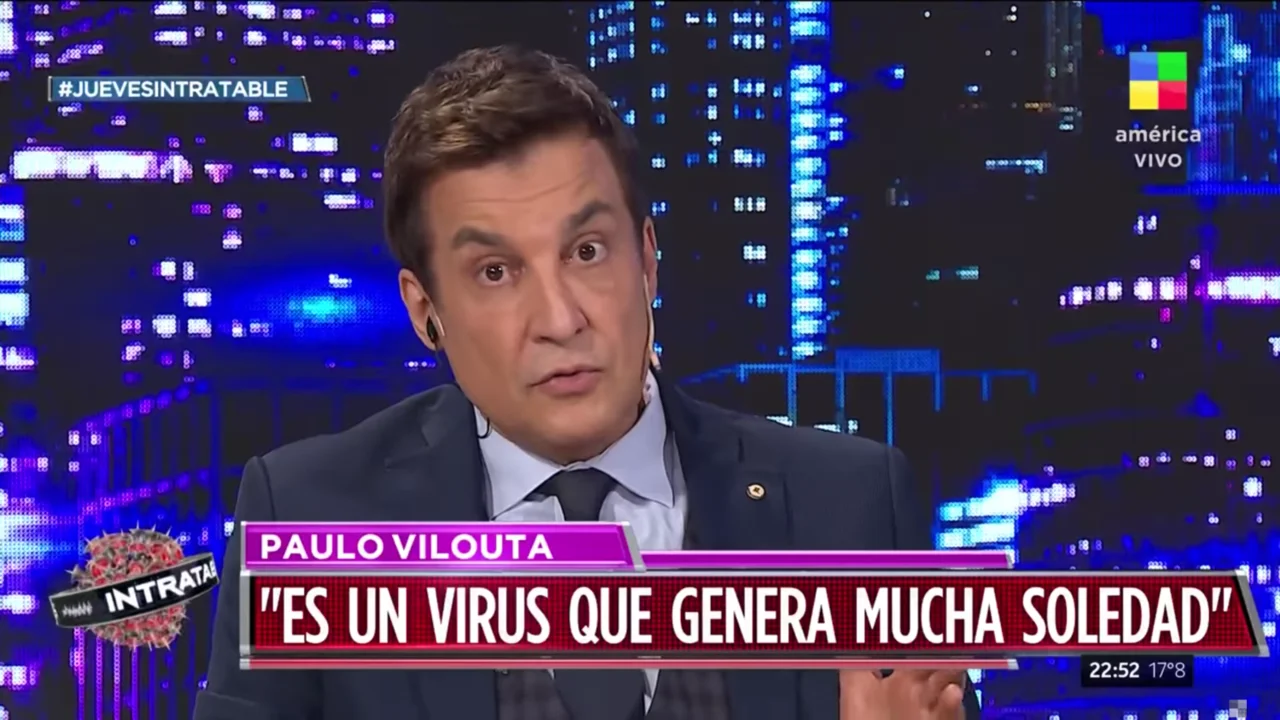 Vilouta contó su experiencia con el COVID en la mesa de Mirtha