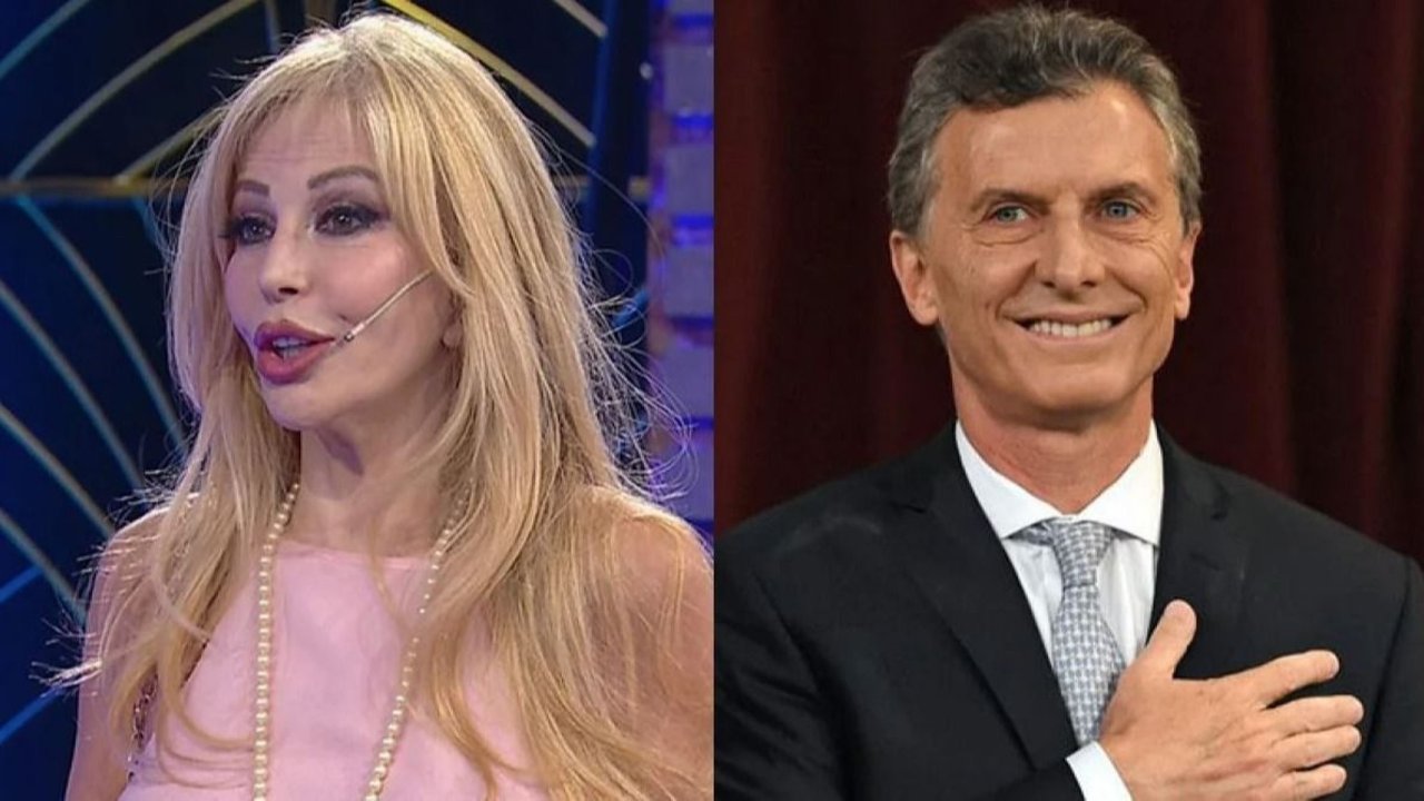 Graciela Alfano y Mauricio Macri