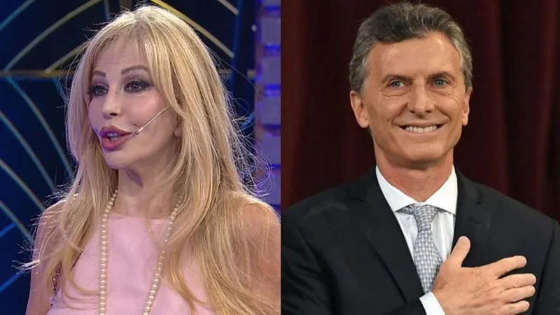 Graciela Alfano y Mauricio Macri