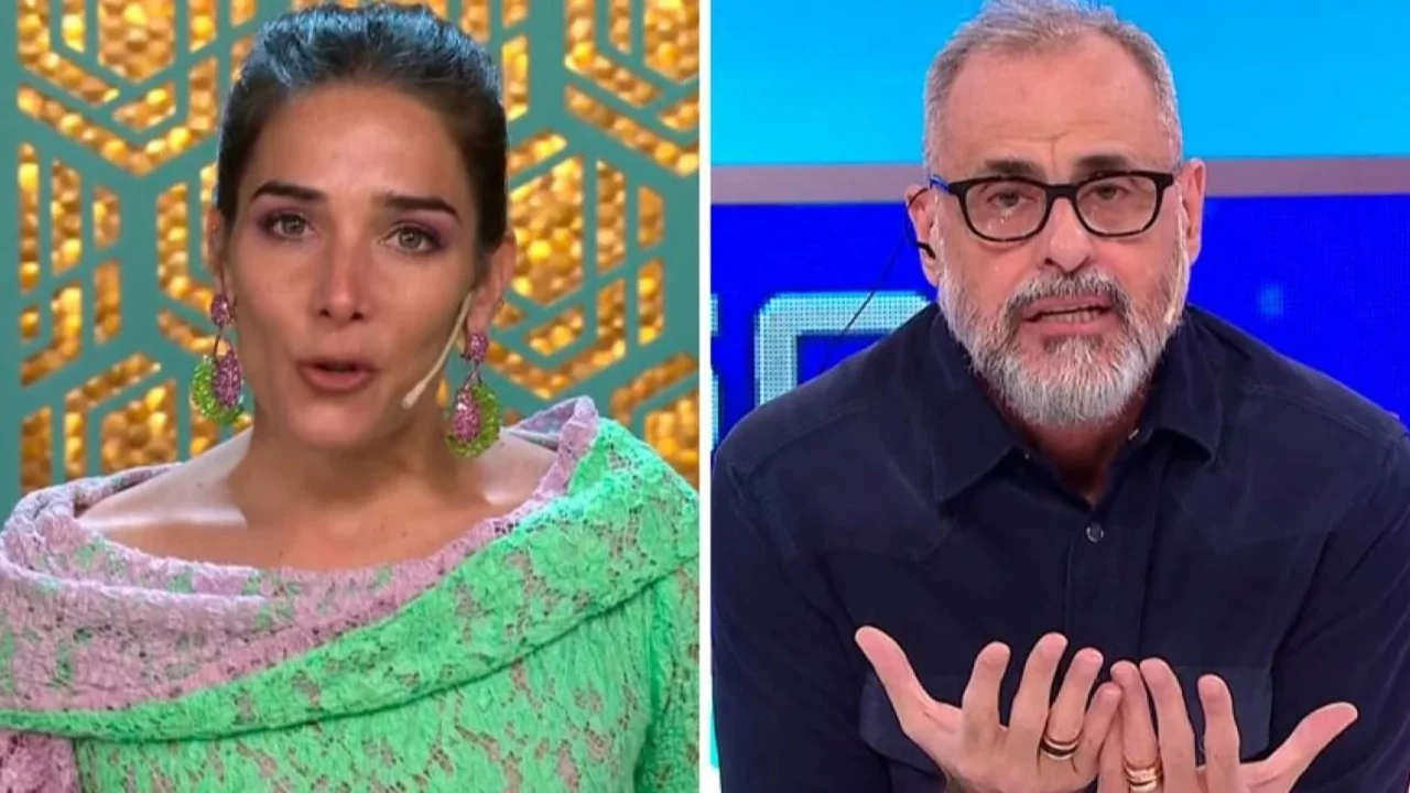 Juana Viale y Jorge Rial