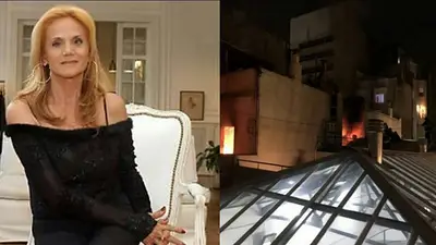 El video del incendio en el departamento de Elsa Serrano El video del incendio en el departamento de Elsa Serrano