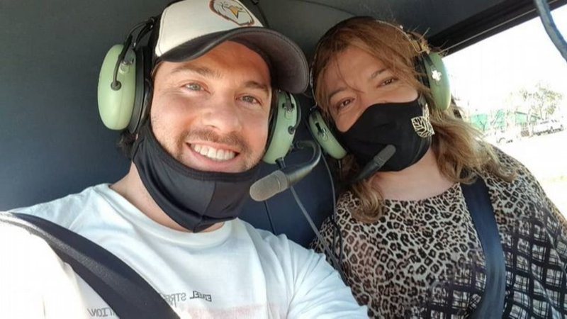 Lizy Tagliani festejó su cumpleaños en un helicóptero y respondió a las críticas