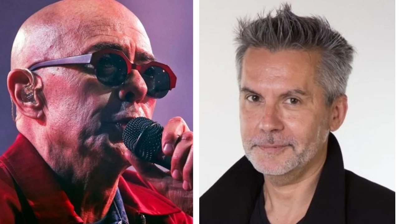 El Indio Solari estuvo en el regreso de "Big Bang", con Marcelo Figueras