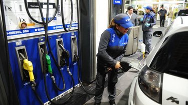 Combustibles: subirán 7% a partir de este martes