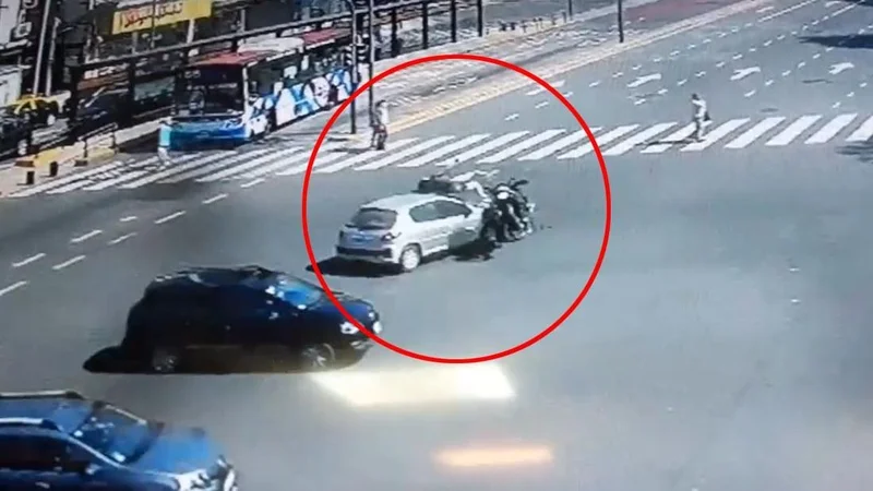 Video: el momento del violento accidente de Nacho Viale en moto
