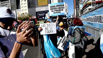 Una mujer pidió un golpe contra Alberto Fernández y en TN le agradecieron Una mujer pidió un golpe contra Alberto Fernández y en TN le agradecieron