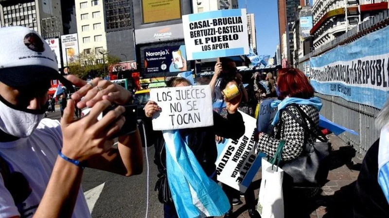Una mujer pidió un golpe contra Alberto Fernández y en TN le agradecieron