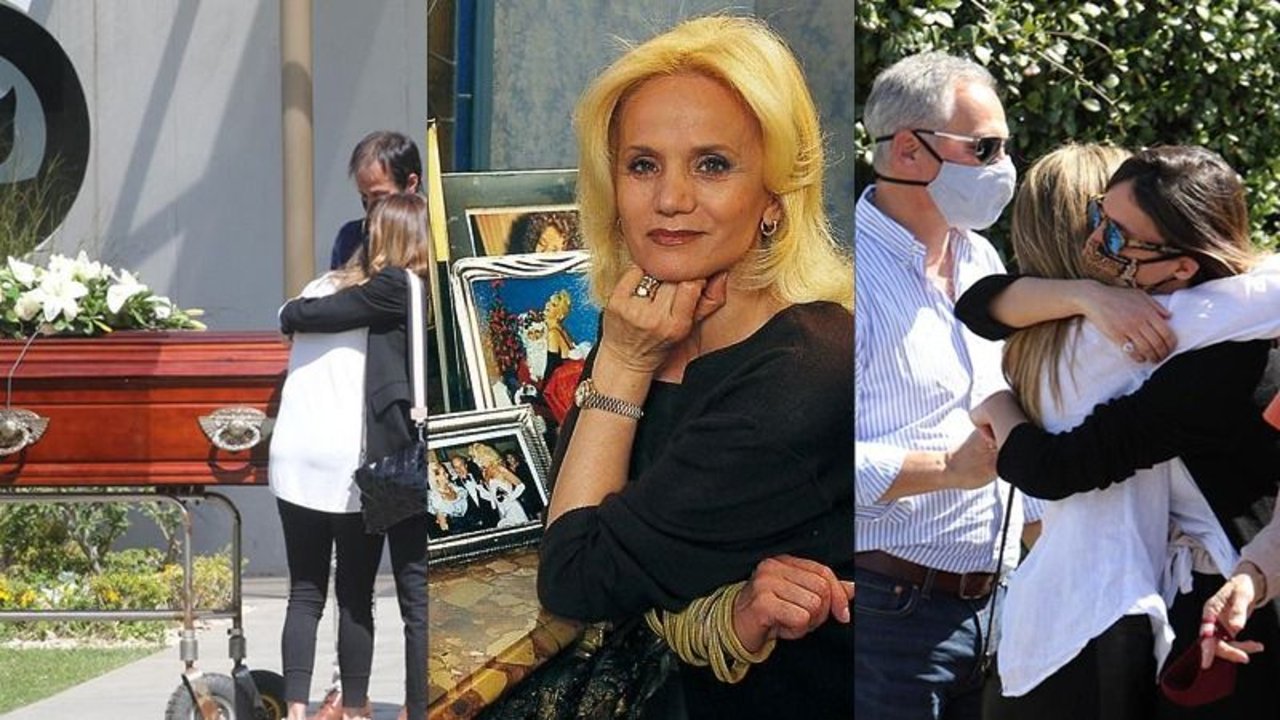 El desgarrador entierro de Elsa Serrano en un cementerio de Pilar