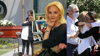 El desgarrador entierro de Elsa Serrano en un cementerio de Pilar El desgarrador entierro de Elsa Serrano en un cementerio de Pilar