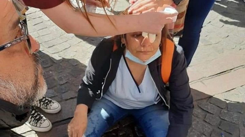 Así fue por dentro la protesta de los enfermeros en la Ciudad que terminó en represión