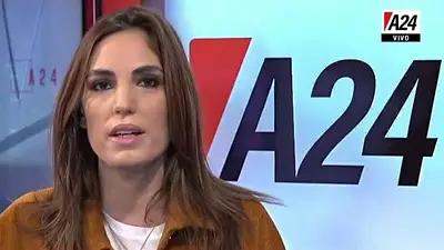 En vivo: el perro de Cata de Elía interrumpió su cobertura en A24 En vivo: el perro de Cata de Elía interrumpió su cobertura en A24