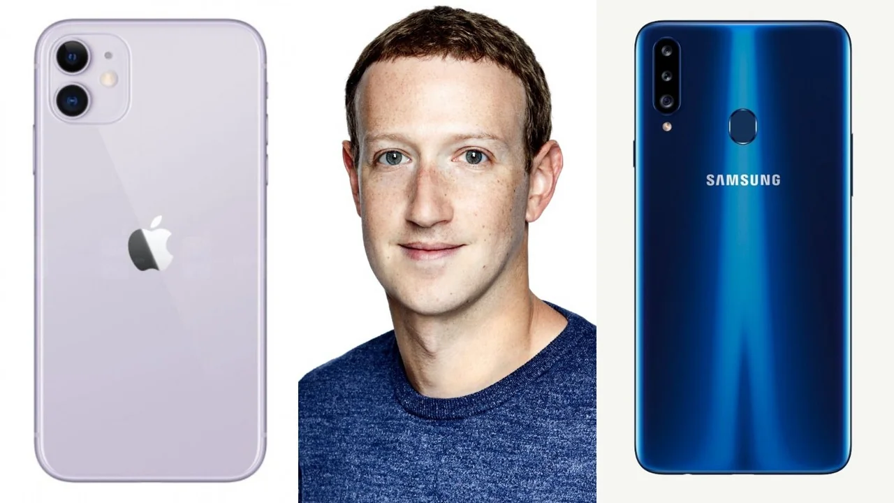 Mark Zuckerberg explicó por qué no usa iPhone y prefiere Samsung