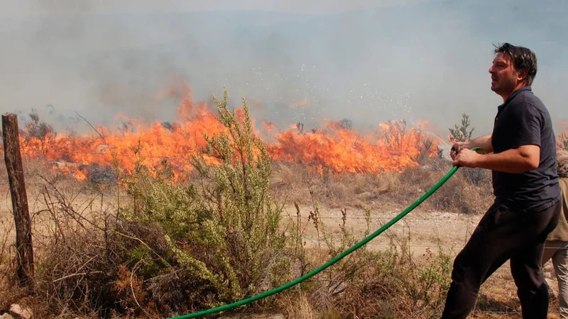 El calvario de Damián De Santo en medio de los incendios en Córdoba