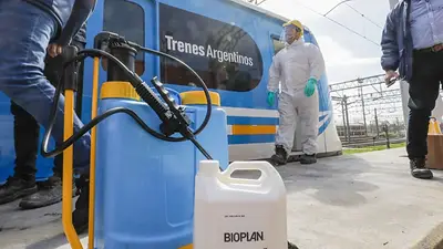 Probaron una nueva fórmula de desinfección para bajar el impacto del coronavirus en el transporte público Probaron una nueva fórmula de desinfección para bajar el impacto del coronavirus en el transporte público