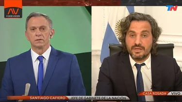 Santiago Cafiero dejó en ridículo a Bonelli y Alfano en TN